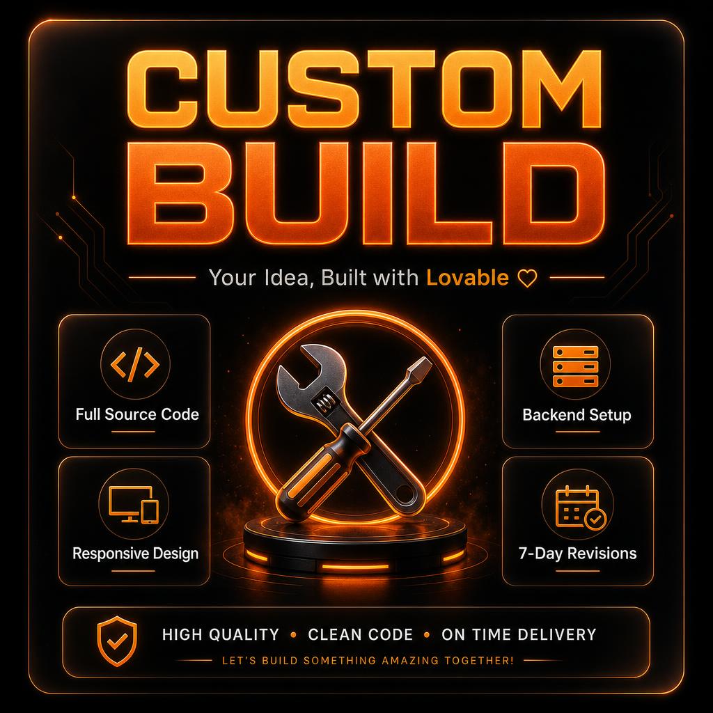 Custom Build Service