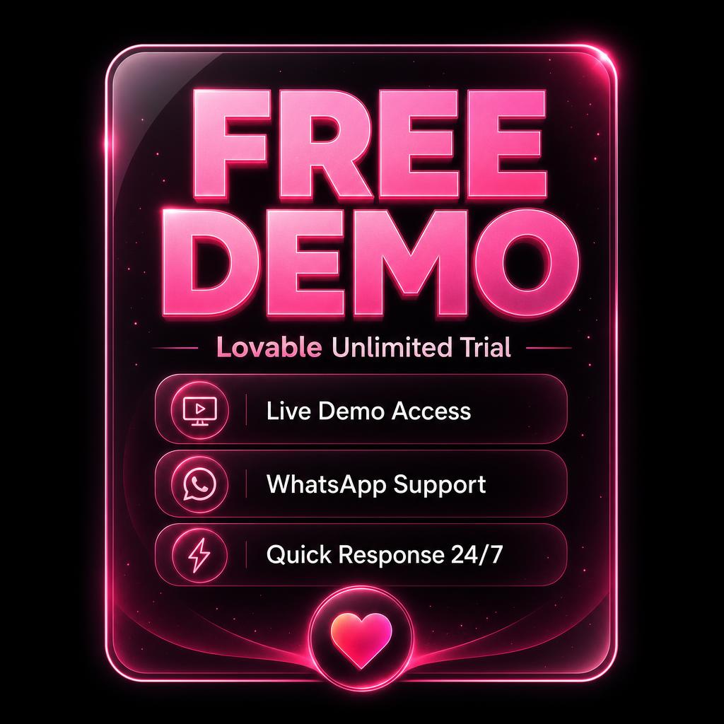 🎁 Free Demo / Trial