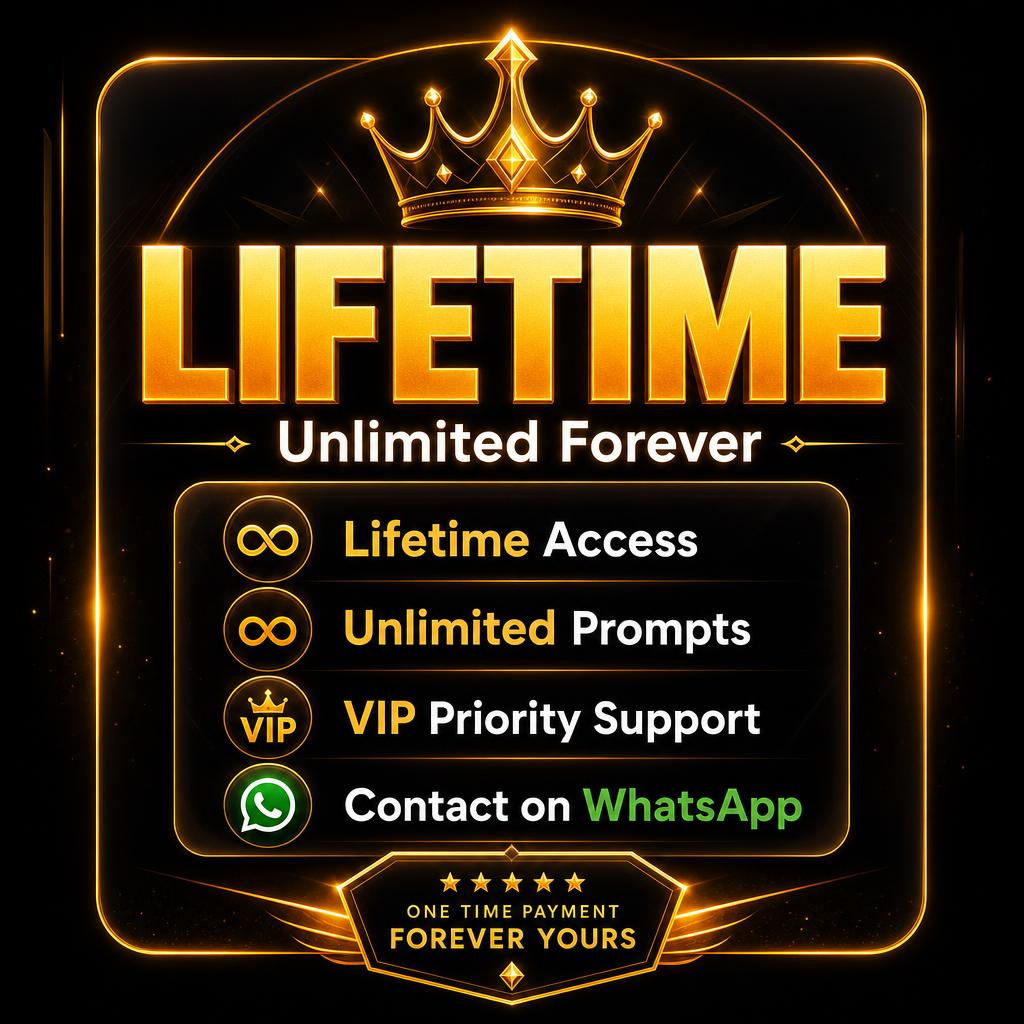 ♾️ Unlimited — Lifetime (BD)